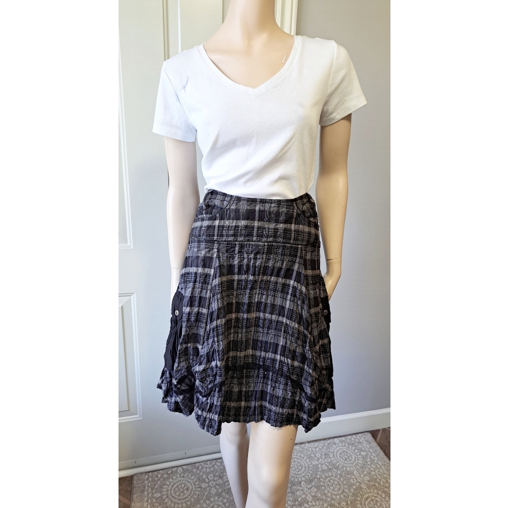 Plaid Skirt Size M